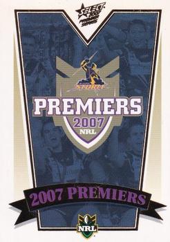 2007 Select Premiers Melbourne Storm #PC01 Checklist Front